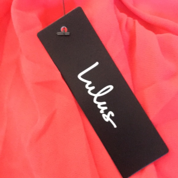 NWT Lulu’s coral dress - Picture 5 of 7
